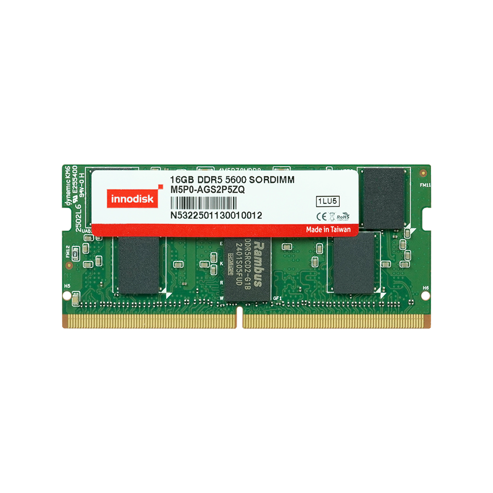 宜鼎內存條DDR5 寬溫 SORDIMM